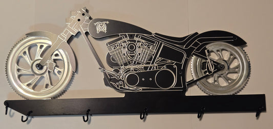 Double-sided Motorcycle Key Holder