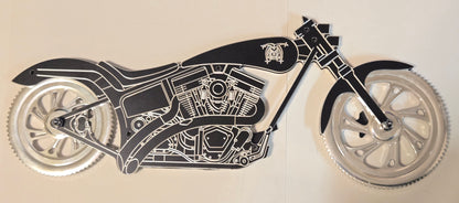 Double-sided Motorcycle Wall Art