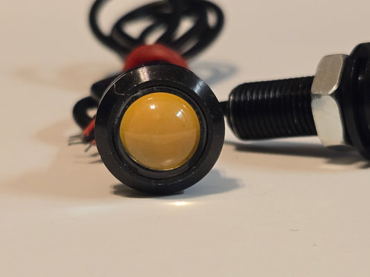 1 pair Amber Pod/Rat Eye lights