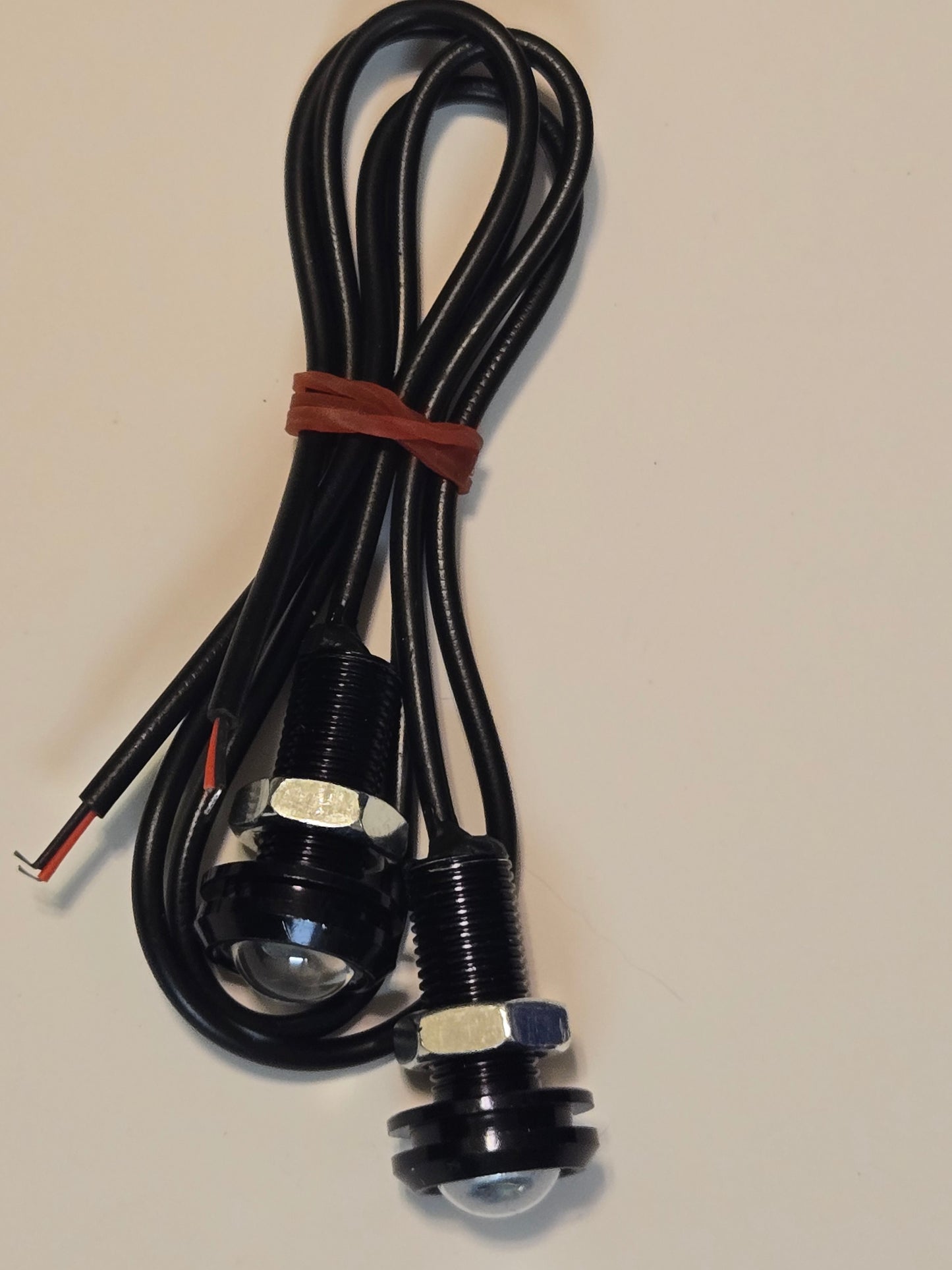 1 Pair Clear LED Pod/Rat Eye lights